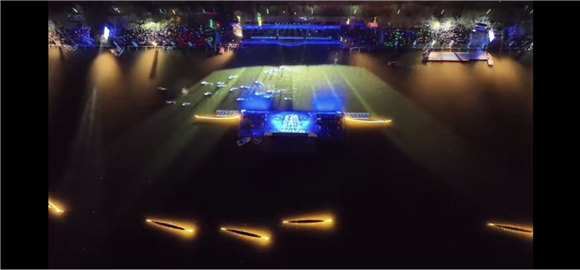 龙舟赛艇巡游。开州宣传部供图 华龙网发